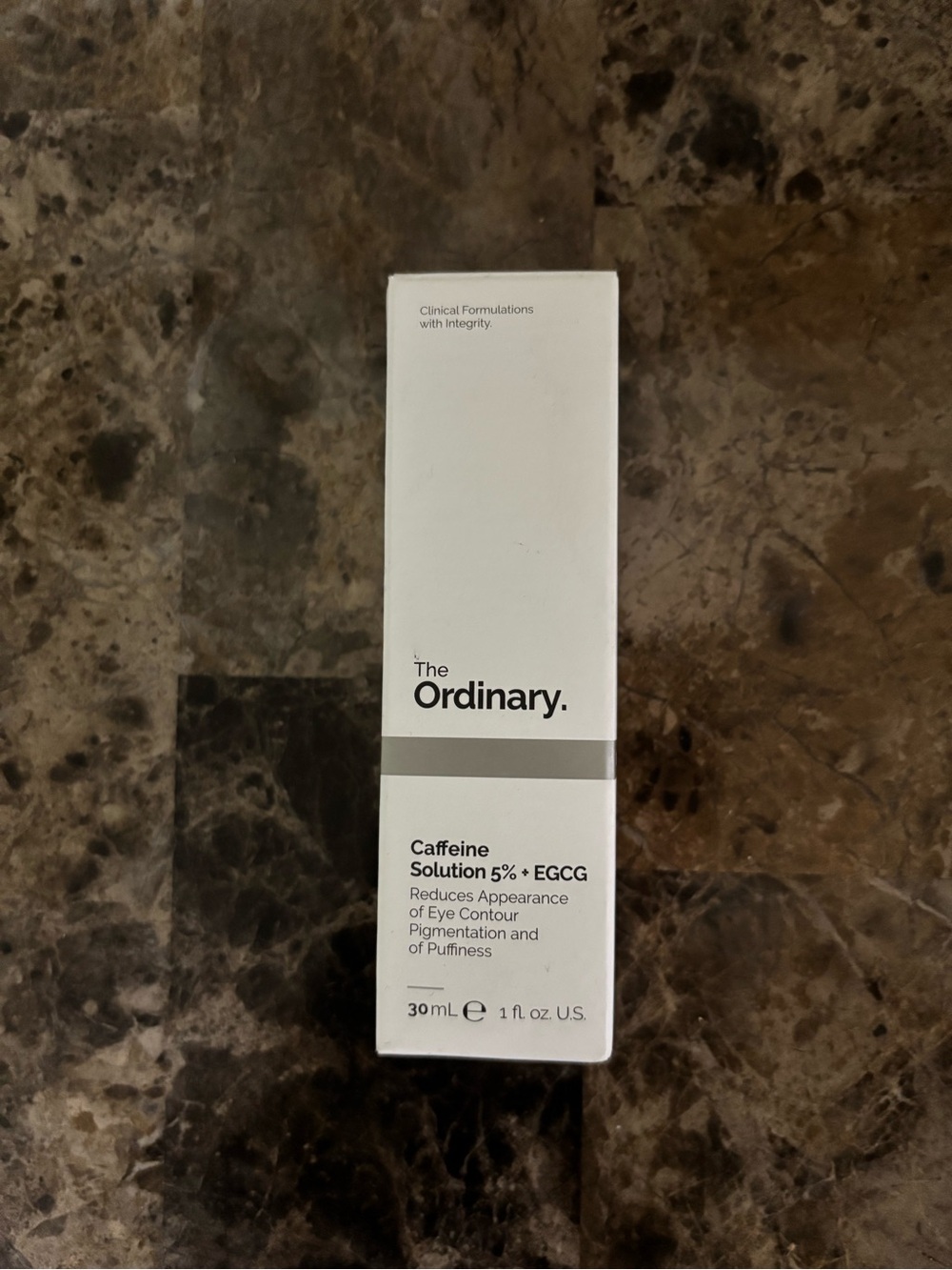 The Ordinary Caffeine Solution 5% + EGCG Eye Serum 1 fl oz Eyecare Skincare New